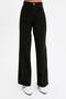 Women's Super High Waist Wide Leg Wide Leg Jeans Trousers - 3