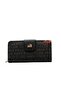 Women's Wallet Double Compartment Zippered Large Size Cover Written - 2