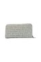 Women's Wallet Compartment Zippered Large Size Written Crest - 3