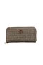 Women's Wallet Compartment Zippered Large Size Written Crest - 2