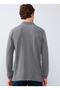 Polo Neck Regular Fit Gray Men's Sweatshirt - G081gl082.000.838920 - 3