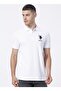 White Polo Collar Men's t-shirt T-tuna