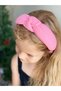 New Trend Sponge Knotted Crown Women's Children's Crown Striped Neon Candy Pink