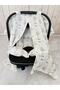 Muslin Stroller Cover and Baby Carrier Cushion