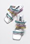 Jazz Silver Multi Women's Heeled Slippers
