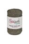 Glitter Macrame Khaki (Silver Glitter)