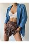Lawrence Women's Blue Moroccan Linen Jacket - 4