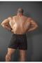 Patterned Black Training Shorts 1425 - 2