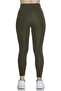 Rhino Khaki Green High Waist Tights - 2