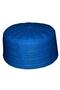 Turquoise Felt Skullcap, Turquoise Fes, Molded Skullcap, Tweezers, T032
