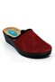 9932 Claret Red 36-41 Gel System Anatomical Heel Spur Slippers
