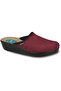 9932 Claret Red 36-41 Gel System Anatomical Heel Spur Slippers - 5