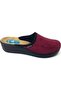 9932 Claret Red 36-41 Gel System Anatomical Heel Spur Slippers - 6