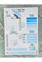 Blue Cat Pattern Note Papers Set - 4