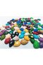 100 Pieces 10X14(1.4cm) Drop Veined Adhesive Acrylic Stone - 2