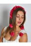 Fuchsia Maternity Crown with Dangling Earrings Lh2314 - 3