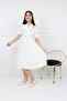 Waiter Boy Neck Buttoned Dress - 2