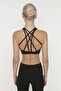Knitted Sports Bra with Black Support/Styling Back Cross Rope Strap TWOAW23SS00000 - 5