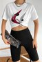 Women's Crew Neck Printed New Season T-shirt - 2