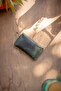 Manual Leather Card Holder - Ocean Green - Real Leather & Handmade - Minimalist Design - 7