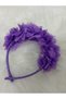 3D Floral Crown Buckle Girl Child Adult Lilac Purple Circle Buckle Handmade Special Production – Crown - 4
