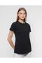 100% Cotton Comfortable Fit Regular Fit Crew Neck Plain Black T-Shirt - 3