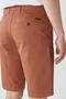 Men's Brick Slim Fit Narrow Cut Dobby 100% Cotton Casual Chino Shorts - 5