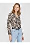 Leopard Patterned Blouse - 2