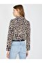 Leopard Patterned Blouse - 4