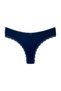 5-Piece Brazilian Women's Panties with Cotton Legs and Lace Detail on the Waist - 3