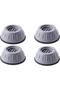 White Goods Stand Leg 4 Pieces Washing Machine Dishwasher Refrigerator Riser Anti-Vibration - 2