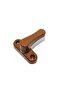 Pull Baby Child Lock For Wooden Window Kitchen Glass Safety Brown