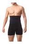 Danni Men's Belly Flattening Firming High Waist Silicone Boxer Corset Black Color - 2