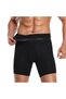 Danni White Men's Belly Flattening Firming Shapes High Boxer Corset White Color - 7