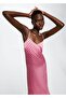 Polka Dot Satin Dress