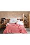 Scarlet Double Duvet Cover Pique Set Powder - 2