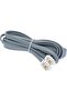 Telephone Cable 6P4C Cable 4 Pin Socket Telephone Cable 25 m