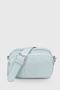 Women's Blue Multi-Pocket Adjustable Crossbody Bag