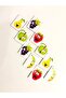 Wooden Matching Fruits Educational Toy Intelligence Cards Flashcards