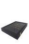 Bracelet Chain Necklace Jewelry Box Black Inside Alkantara Suede - 5