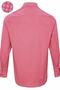 Men's Venetian Red Long Sleeve Classic Cut Shirt - 4