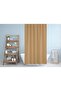 Bathroom Curtain 1x120x200 Single Wing Beige Shower Curtain with Ring Gift 0010 - 2