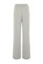 Gray Wide Leg/Relaxed Cut Ribbed Knitted Sweatpantstwoaw23Ea00065 - 8