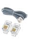 Telephone Cable 6P4C Cable 4 Pin Socket Telephone Cable 50 m - 3
