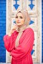 شال قطني ممشط بني حليبي - 2