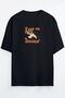 Raccoon-rat-weasel Gang Printed Oversize Unisex T-shirt