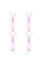U Shape Baby Toothbrush Pink Color 100 Pieces (6-12 Years) - 2