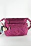 Claret Red Women's Strappy Crossbody Bag Mega Messenger Bag Klinkır Multi-Compartment Shoulder Bag Krinkıl Nemobag - 3