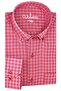 Men's Venetian Red Long Sleeve Classic Cut Shirt