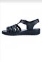 Black Women's Sandals - 3